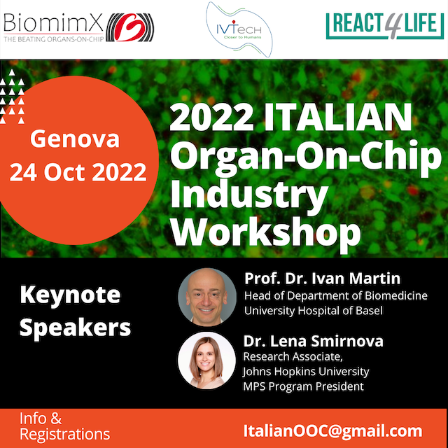 Italian organ-on-chip Industry workshop biomimx